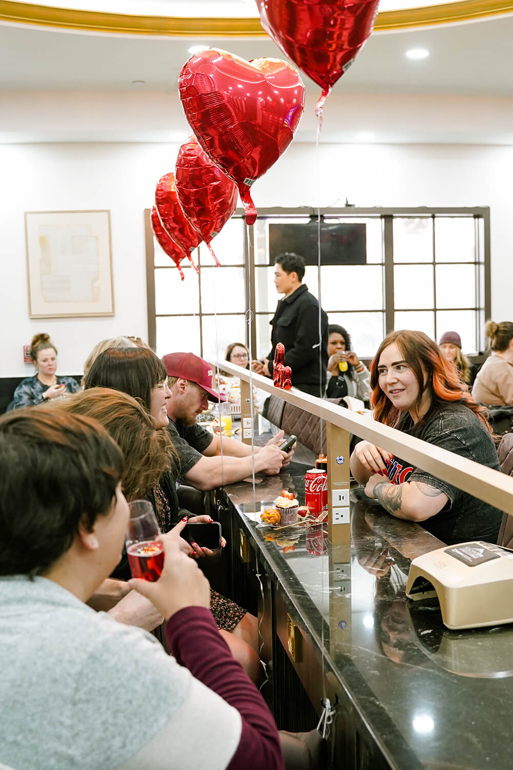 Nail package gathering at VSL Nail Spa